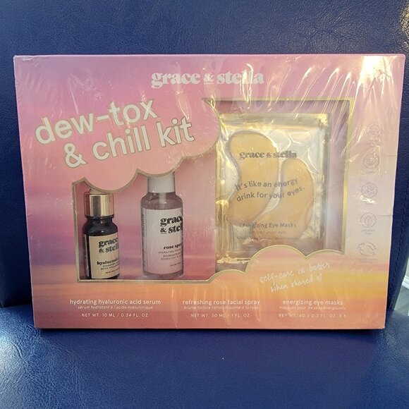 grace & stella Dew-Tox & Chill Skin Care Set - Picture 1 of 13
